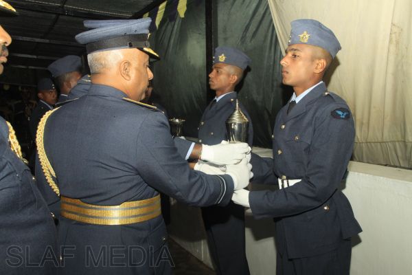 The Commissioning and Passing Out Parade at SLAF Diyatalawa